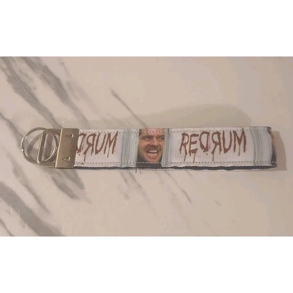 Morbid Kulture Horror Theme Ribbon Keychain